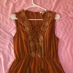CUTE burnt orange one piece